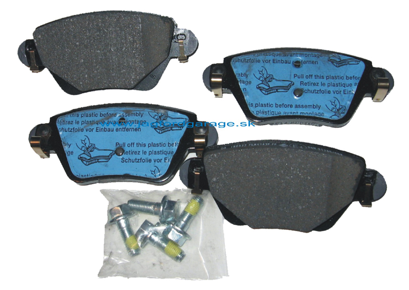 brzdov� platni�ky Motorcraft - zadn�
